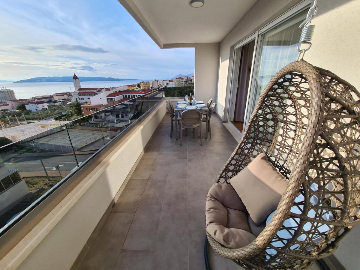 Mariposa Makarska 83M2 New Apartment With Garage Ngoại thất bức ảnh