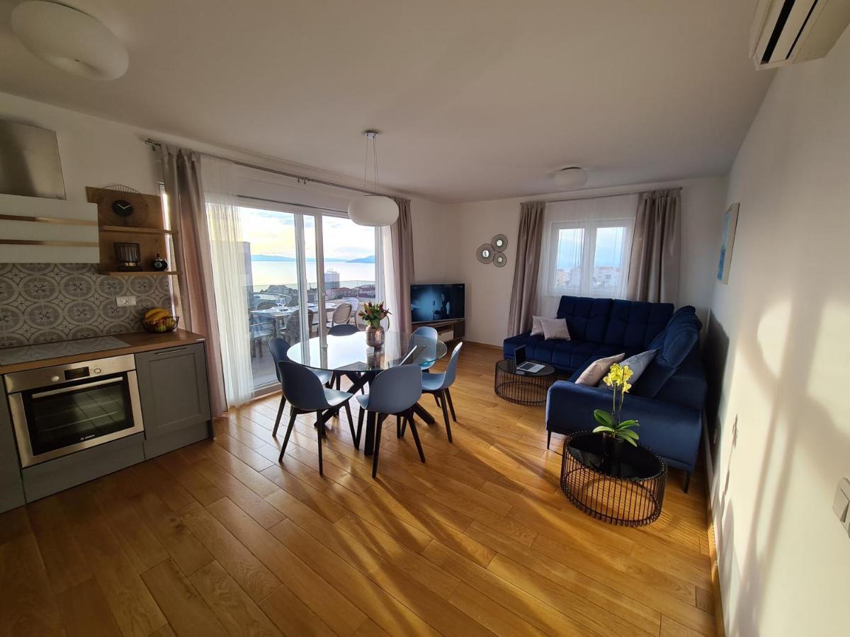 Mariposa Makarska 83M2 New Apartment With Garage Ngoại thất bức ảnh